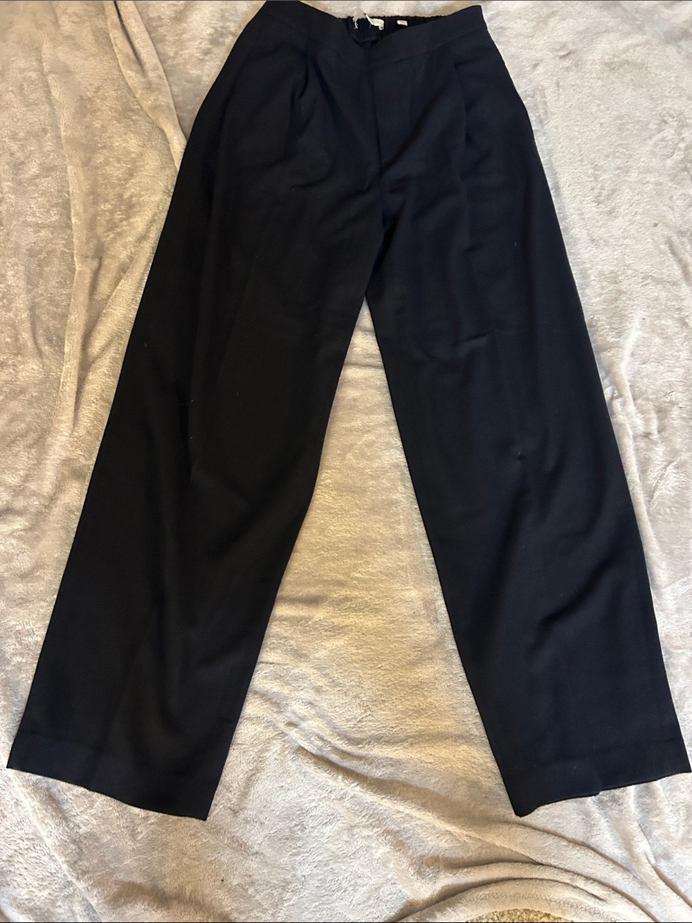 Vince flannel easy pull-on pants